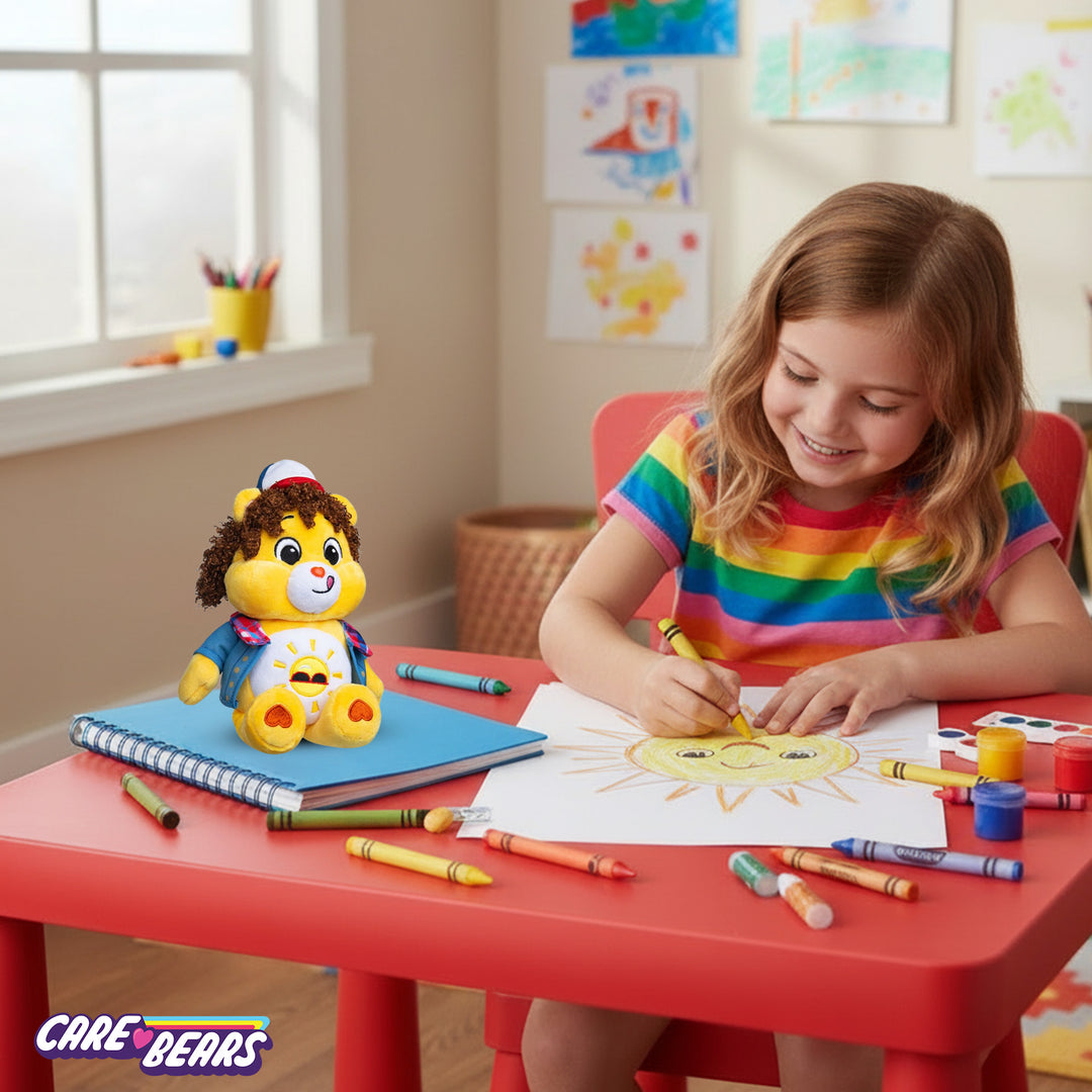 Care Bears x Stranger Things -22cm Funshine as Dustin