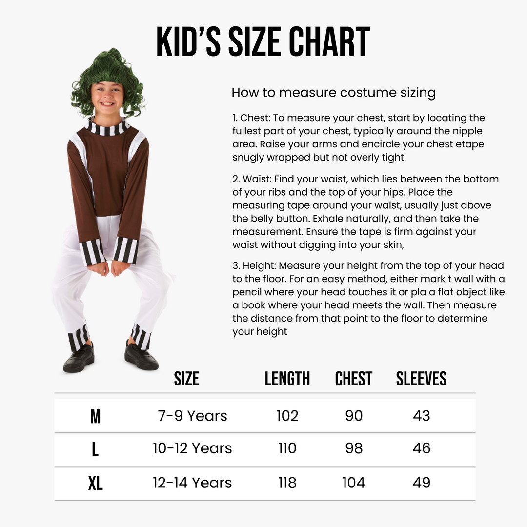 Kids Factory Worker Unisex Book Character Costume