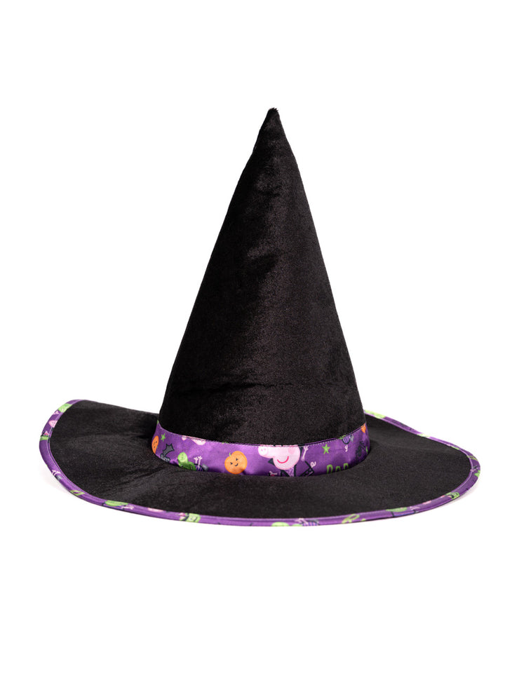 Licensed Peppa Pig Girls Halloween Witch Fancy Dress Costume