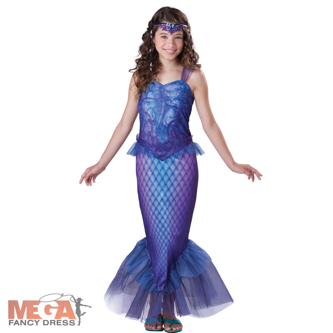 InCharacter Girls Mermaid Fancy Dress Costume