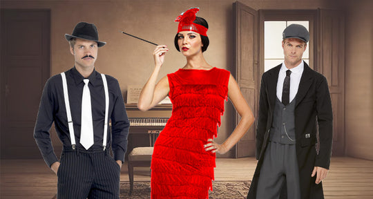 Shop 1920s Flapper and Gangster Costumes | Mega Fancy Dress – Mega ...