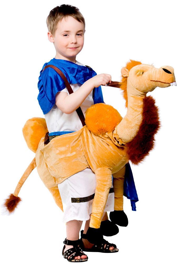 Kids Ride on Camel Christmas Nativity Fancy Dress Costume