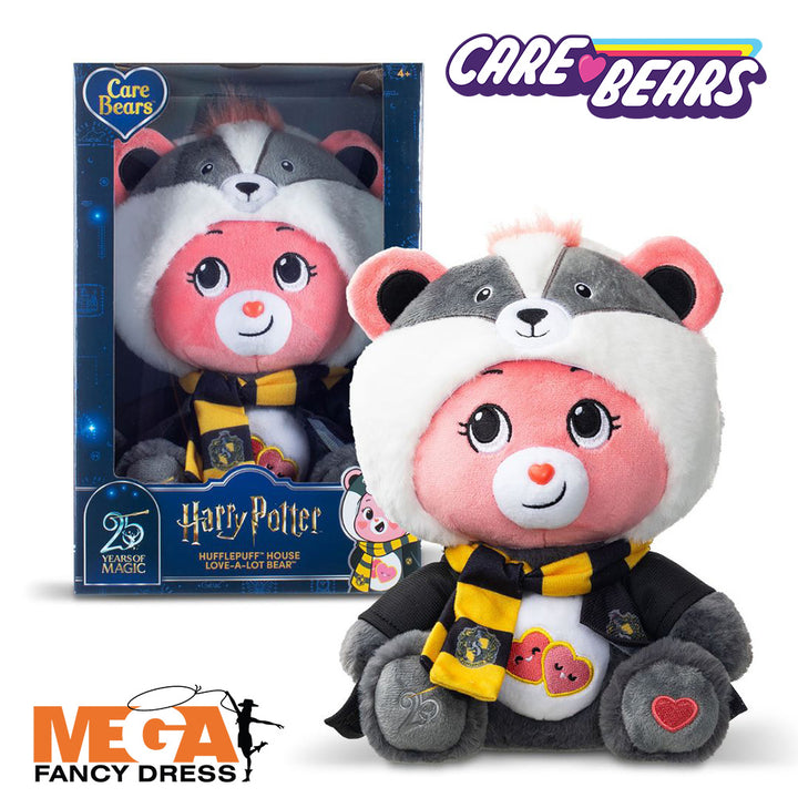 Care Bears x Harry Potter-30cm Love-A-Lot as Hufflepuff (Pre-Order for Mid-February Delivery)