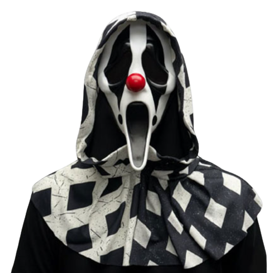 GhostFace Scream Clown Mask