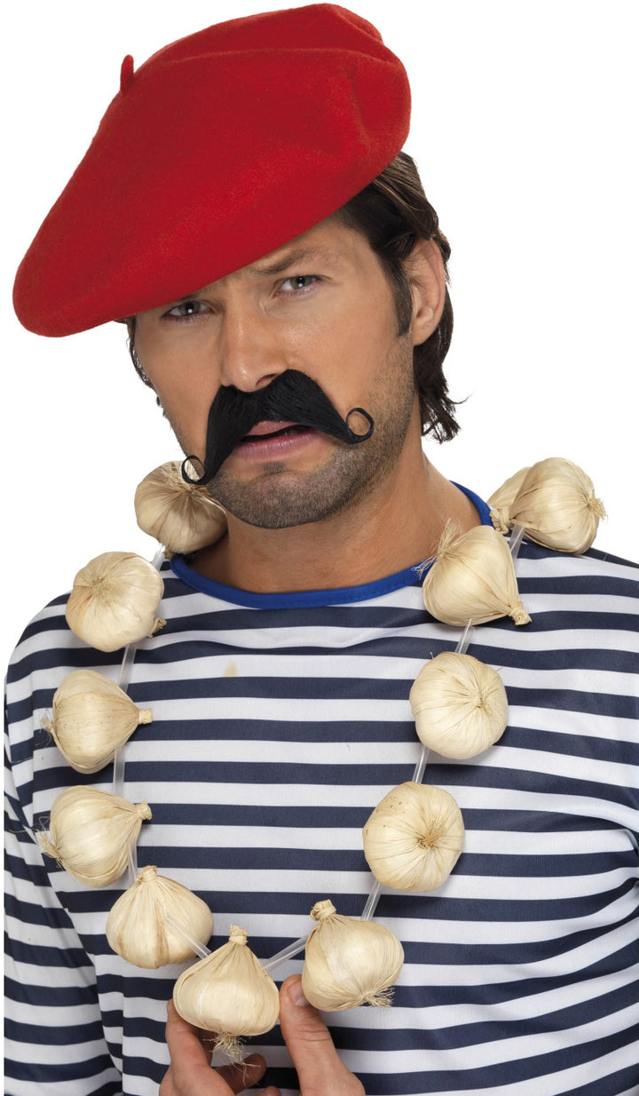 French Garlic Garland Necklace Fancy Dress Accessory Cultural Accessory