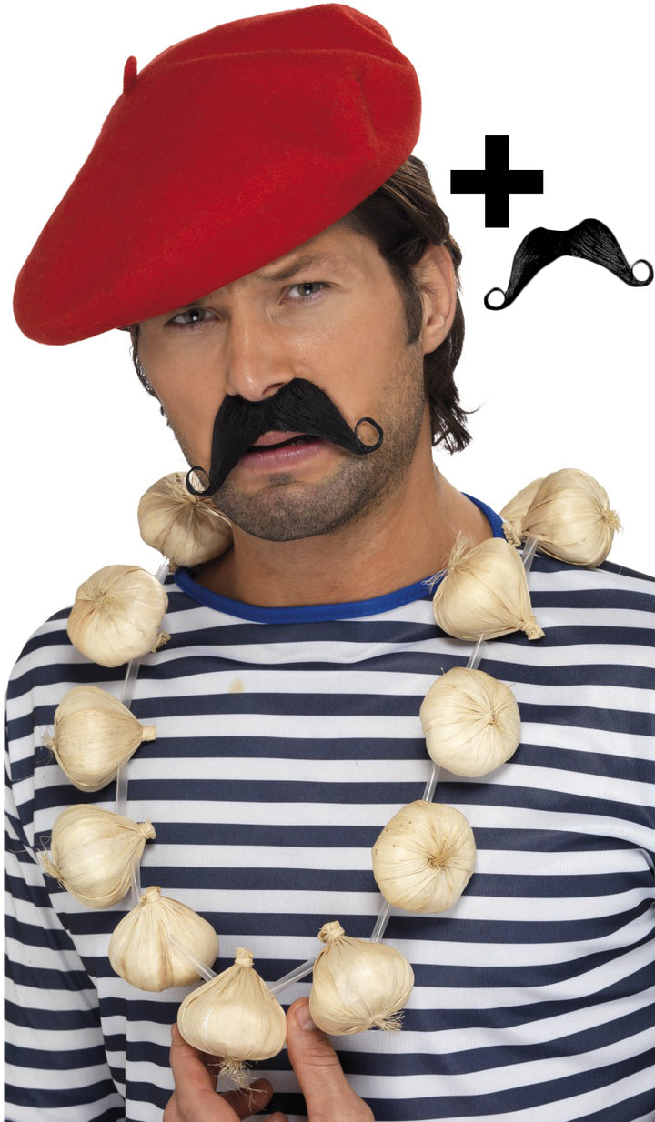 French Garlic Garland Necklace Fancy Dress Accessory Cultural Accessory