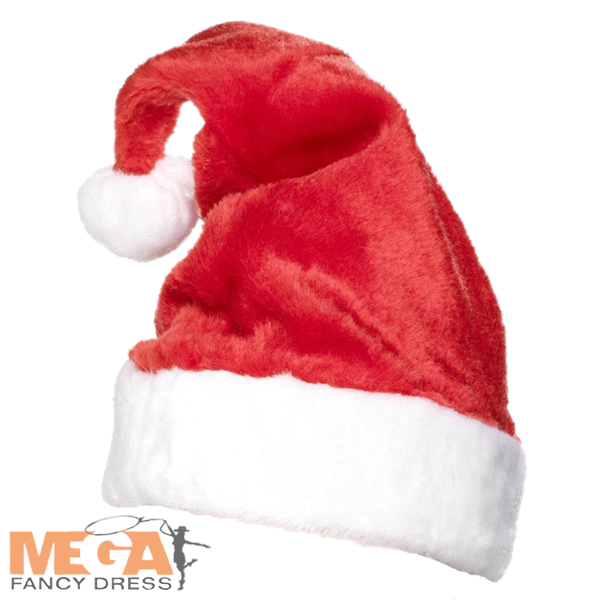 Deluxe Santa Hat Costume Accessory