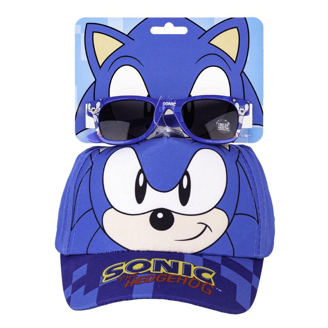 Licensed Kids Sonic the Hedgehog Sunglasses + Hat Set