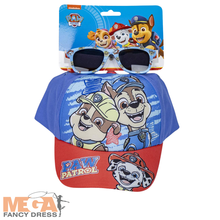 Licensed Paw Patrol Sunglasses & Cap Set for Kids