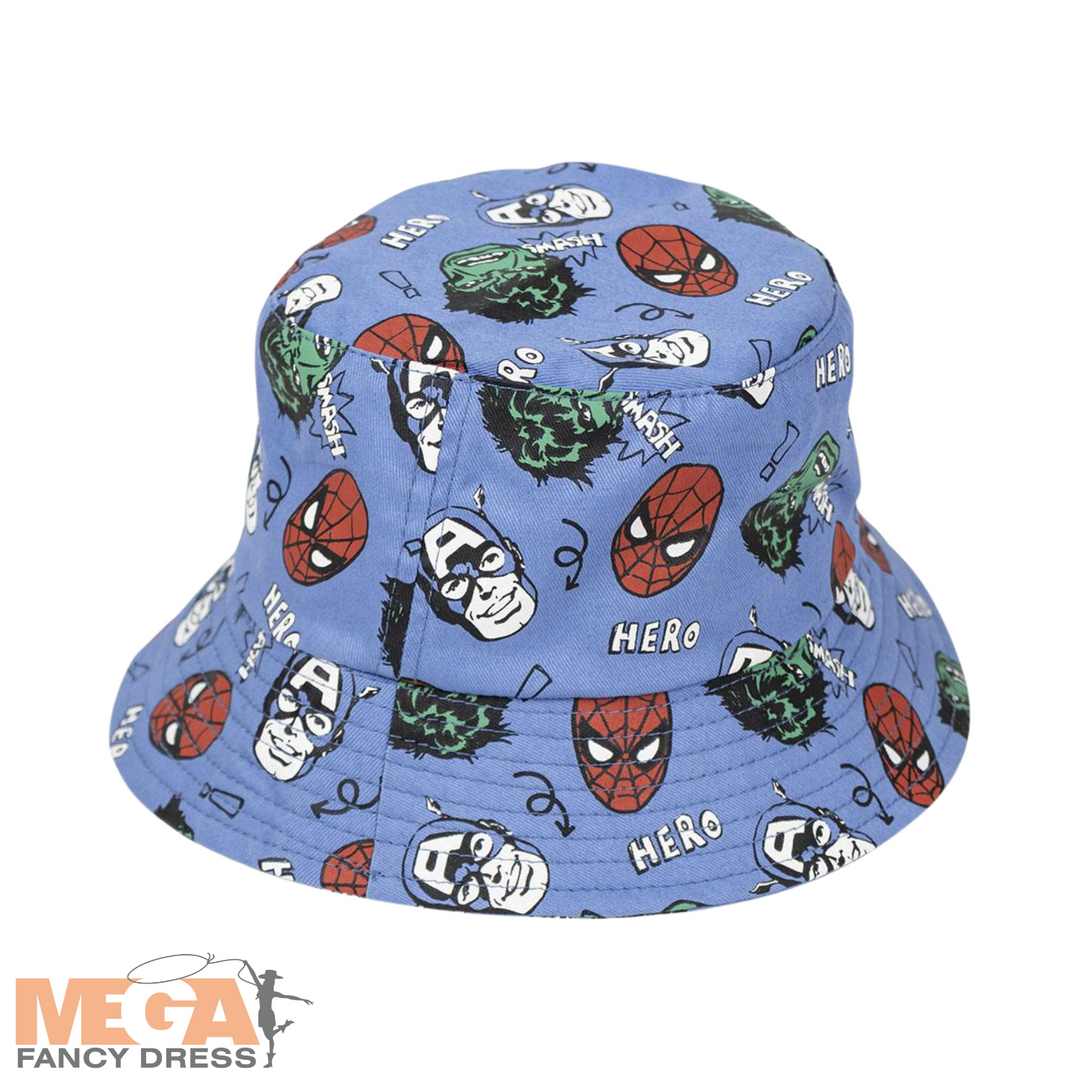 Licensed Spiderman Kids Bucket Hat