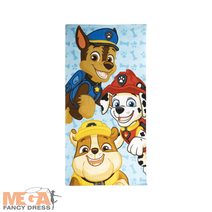 Licensed Paw Patrol Kids Beach Towel (70 x 140cm)