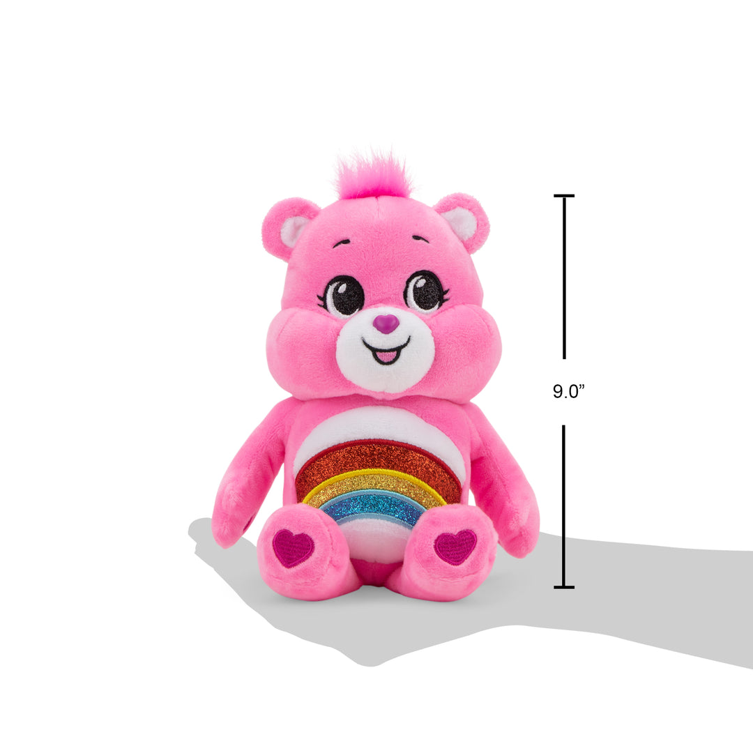 Official Cheer Bear Glitter 22cm Care Bear