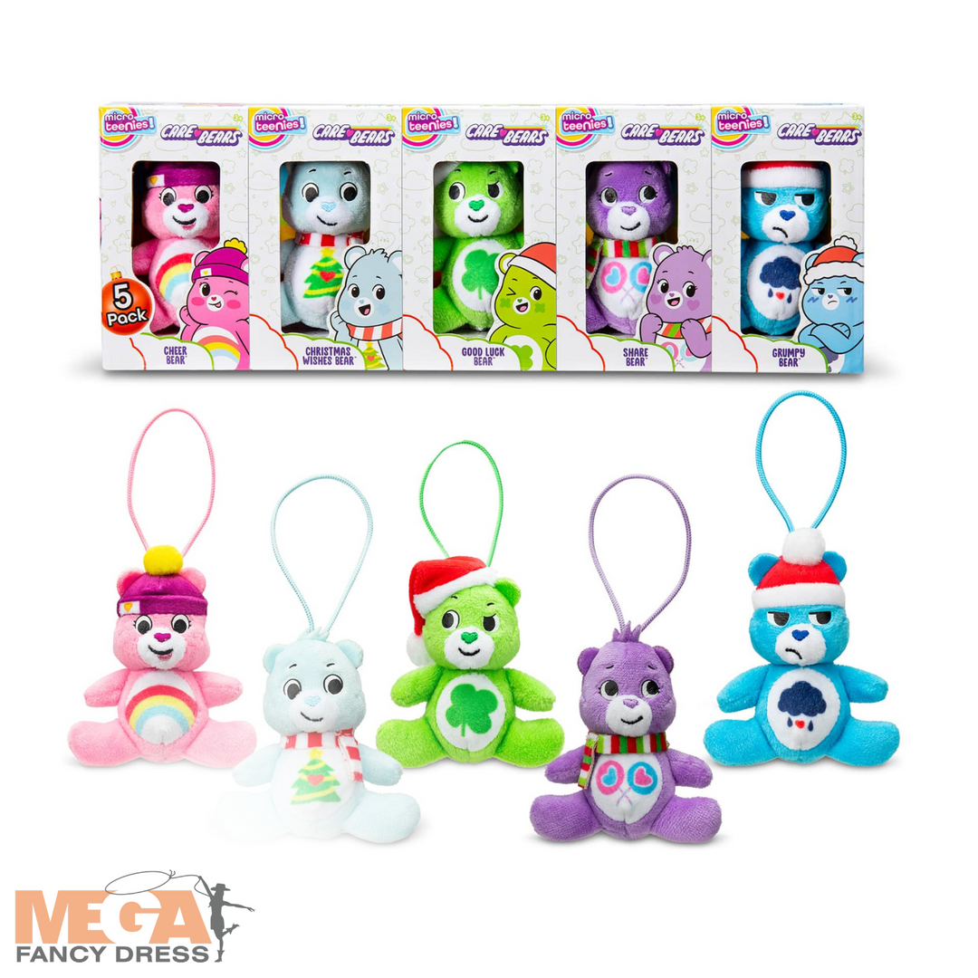 Micro Teenies - Care Bears Christmas 5 pack Pre-order For End Of October