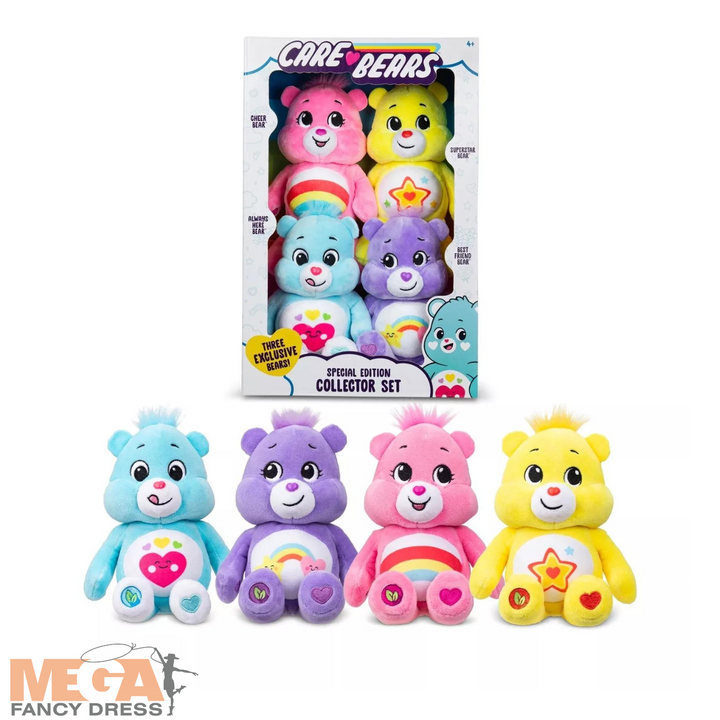 Limited Edition Care Bears Treasure Box 4 Pack