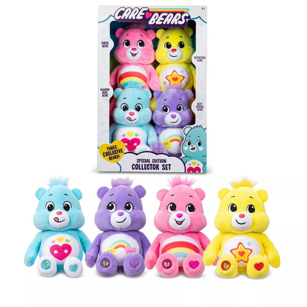 Limited Edition Care Bears Treasure Box 4 Pack