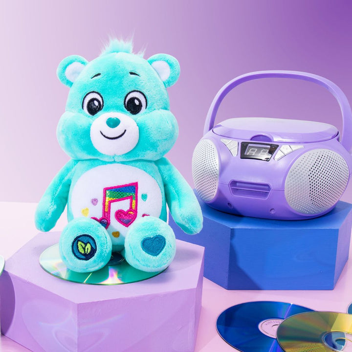 22cm Glitter Heartsong Care Bear