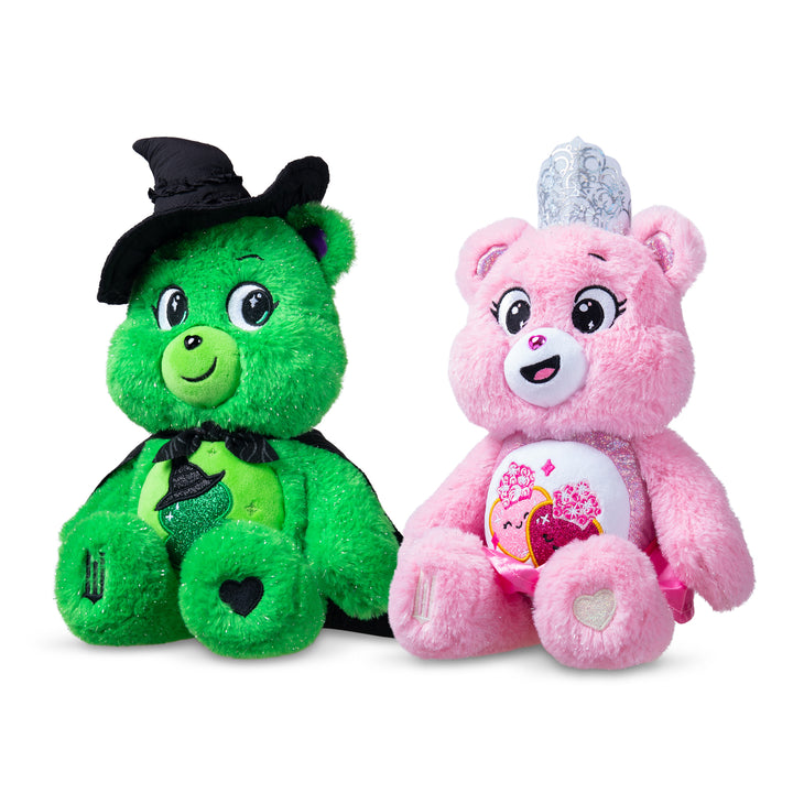 Wicked X Care Bears Limited Edition 35cm Glinda & Elphaba Gift Set (Pre-Order for mid-September dispatch)