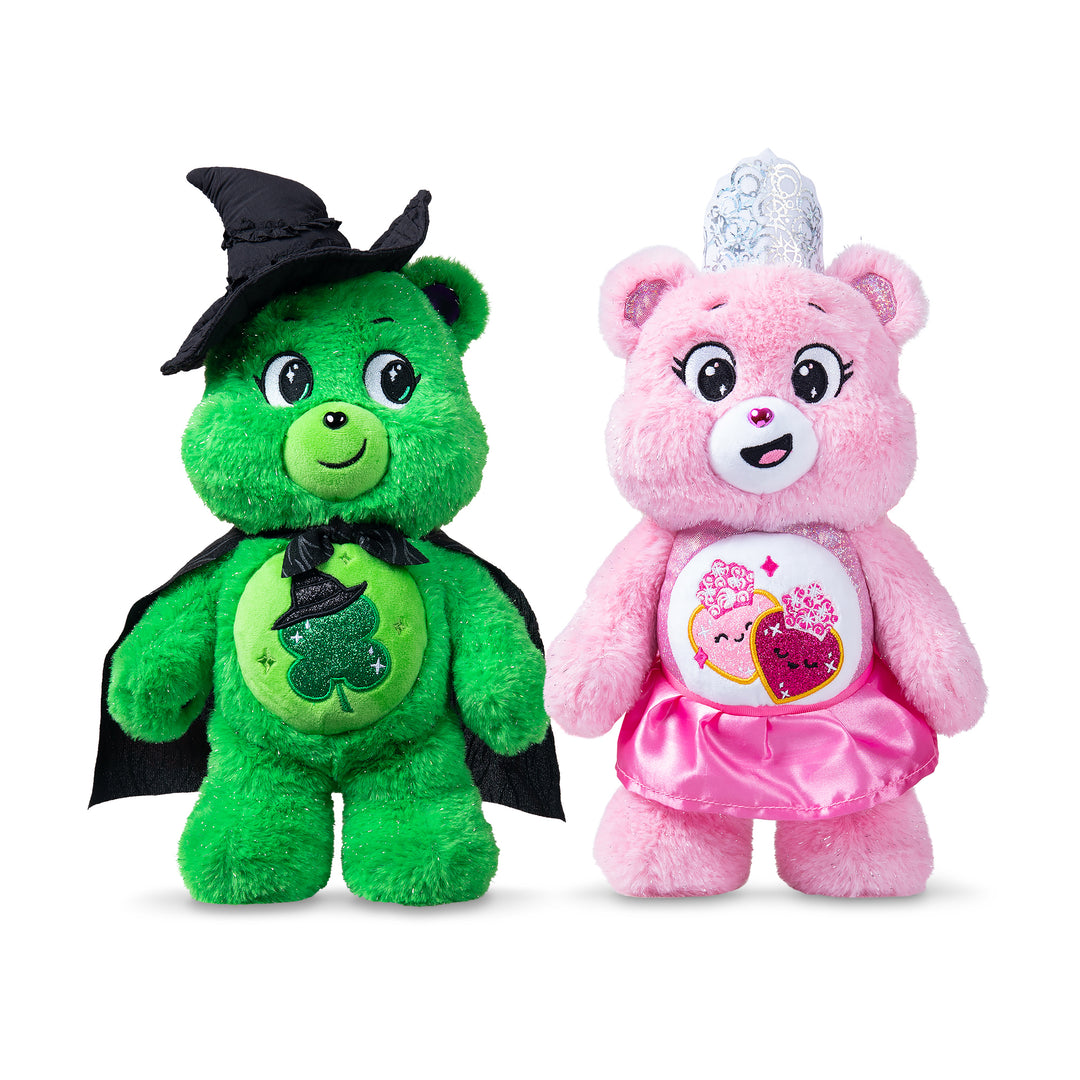 Wicked X Care Bears Limited Edition 35cm Glinda & Elphaba Gift Set (Pre-Order for mid-September dispatch)