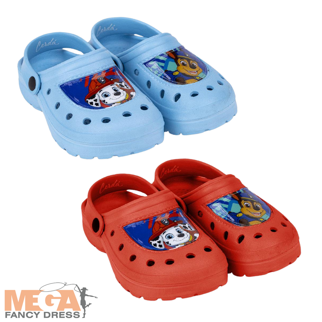 Licensed Kids Paw Patrol Boys Character Clogs