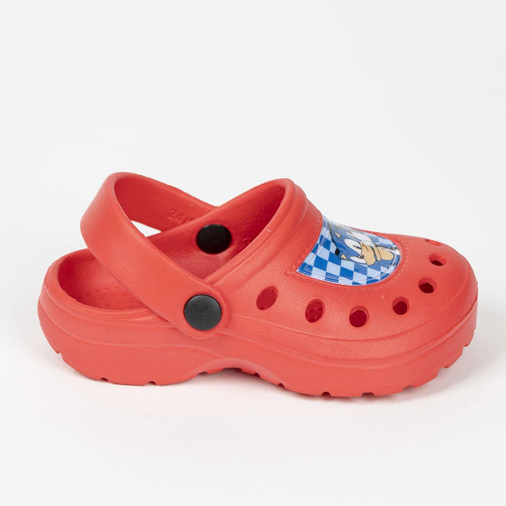 Licensed Boys Sonic The Hedgehog Character Clogs