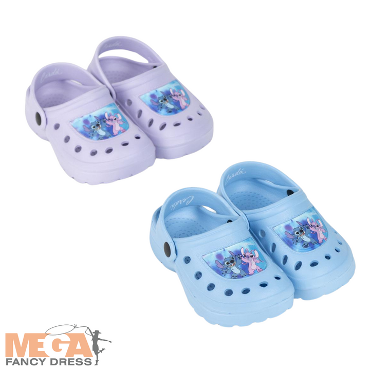 Licensed Disney Stitch Girls Character Clogs