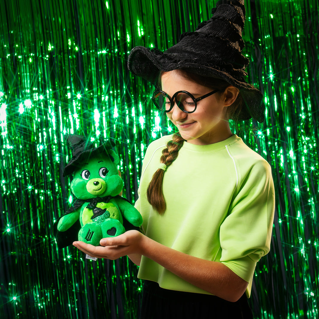Wicked X Care Bears 22cm Good Luck as Elphaba (Pre-order for mid-September Dispatch)