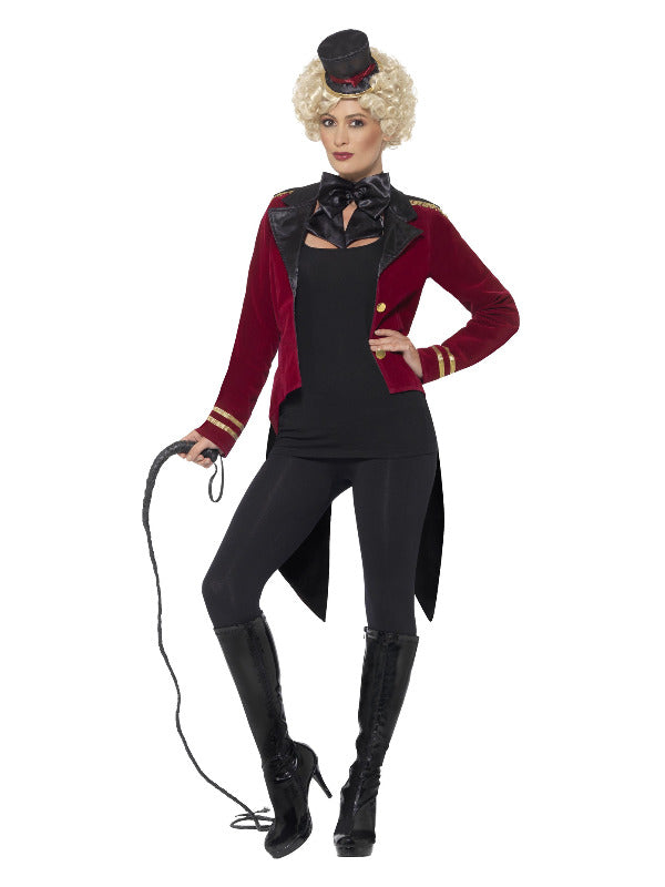 Women's Ringmaster Circus Fancy Dress Costume