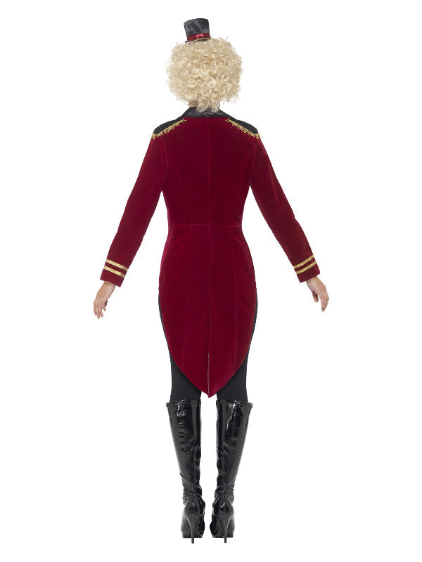 Women's Ringmaster Circus Fancy Dress Costume