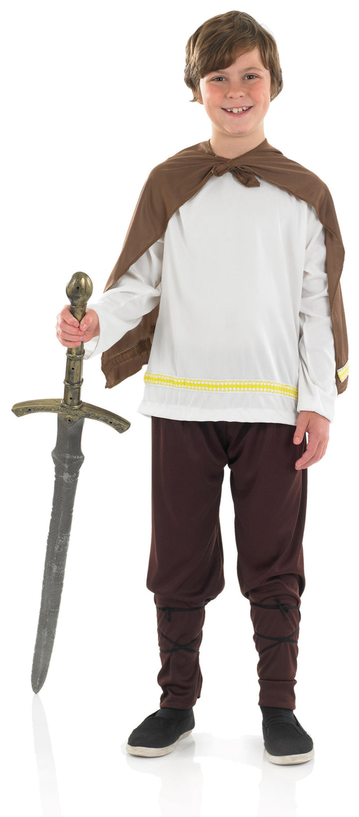Boys Viking Warrior Fancy Dress Historical Medieval Book Week Costume