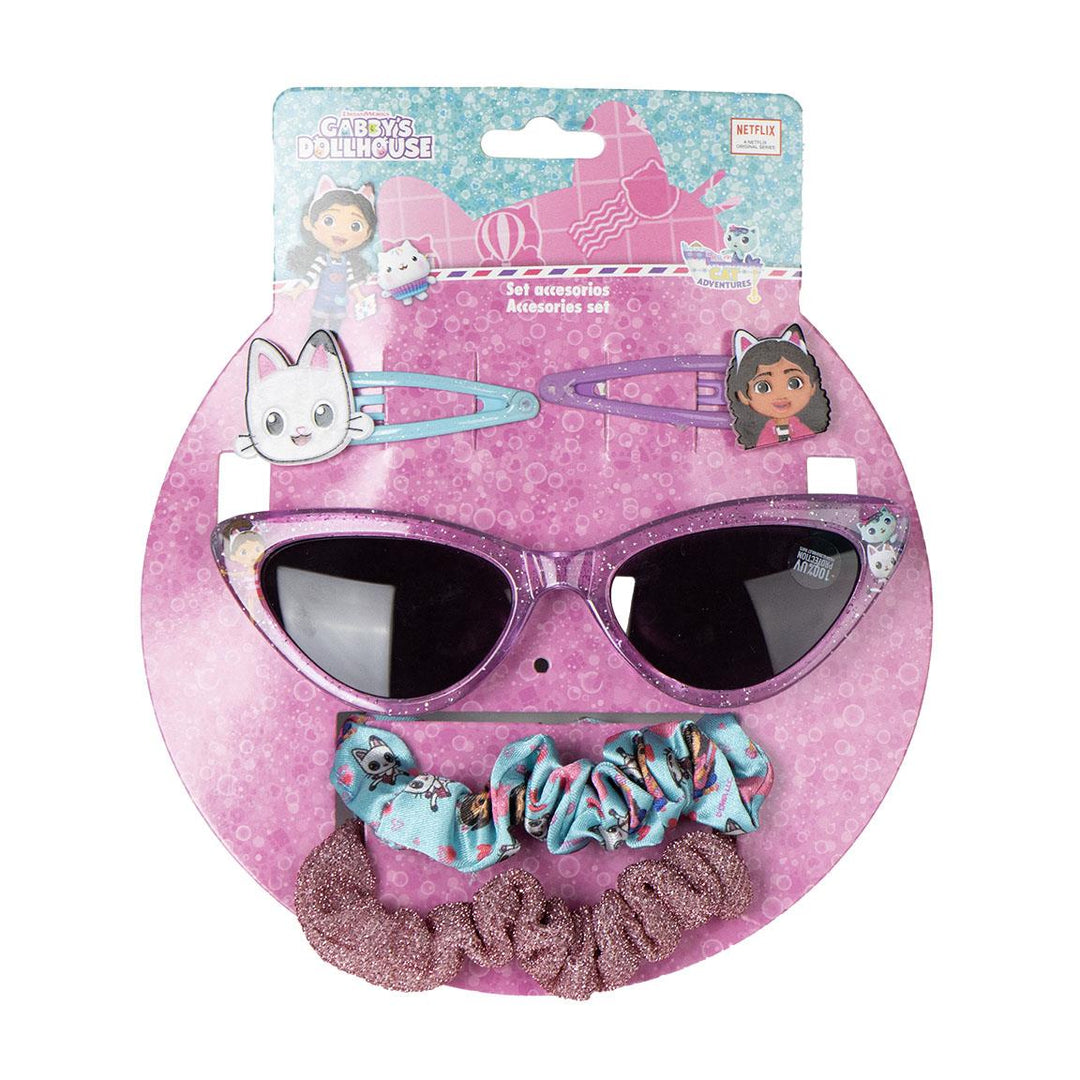 Licensed Gabby's Dollhouse Sunglasses + Hair Accessories