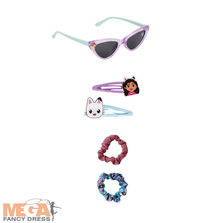 Licensed Gabby's Dollhouse Sunglasses + Hair Accessories