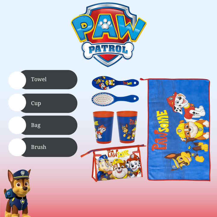 Licensed Paw Patrol Kids Toiletry Bag