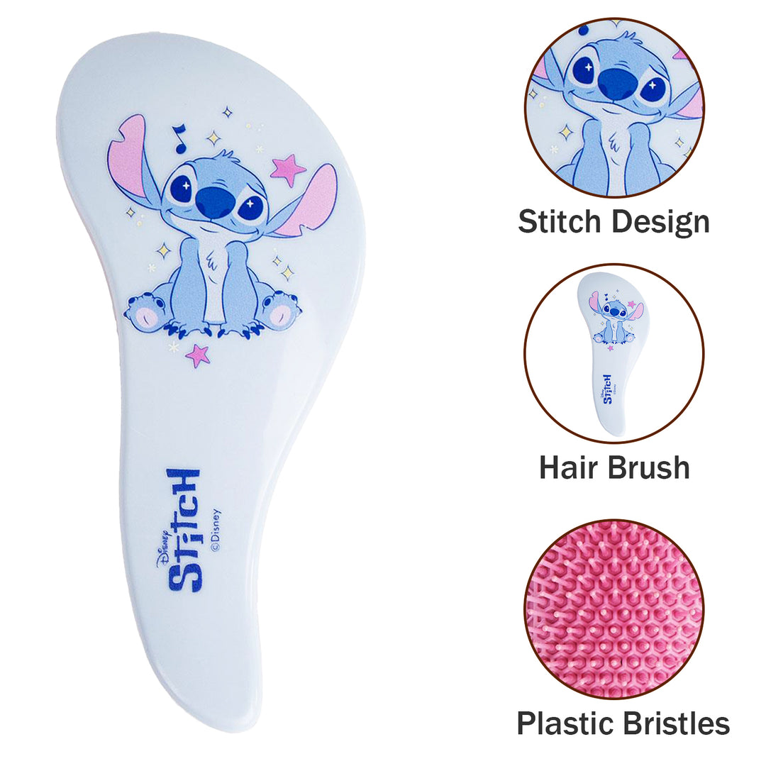 Stitch Coloured Hairbrush