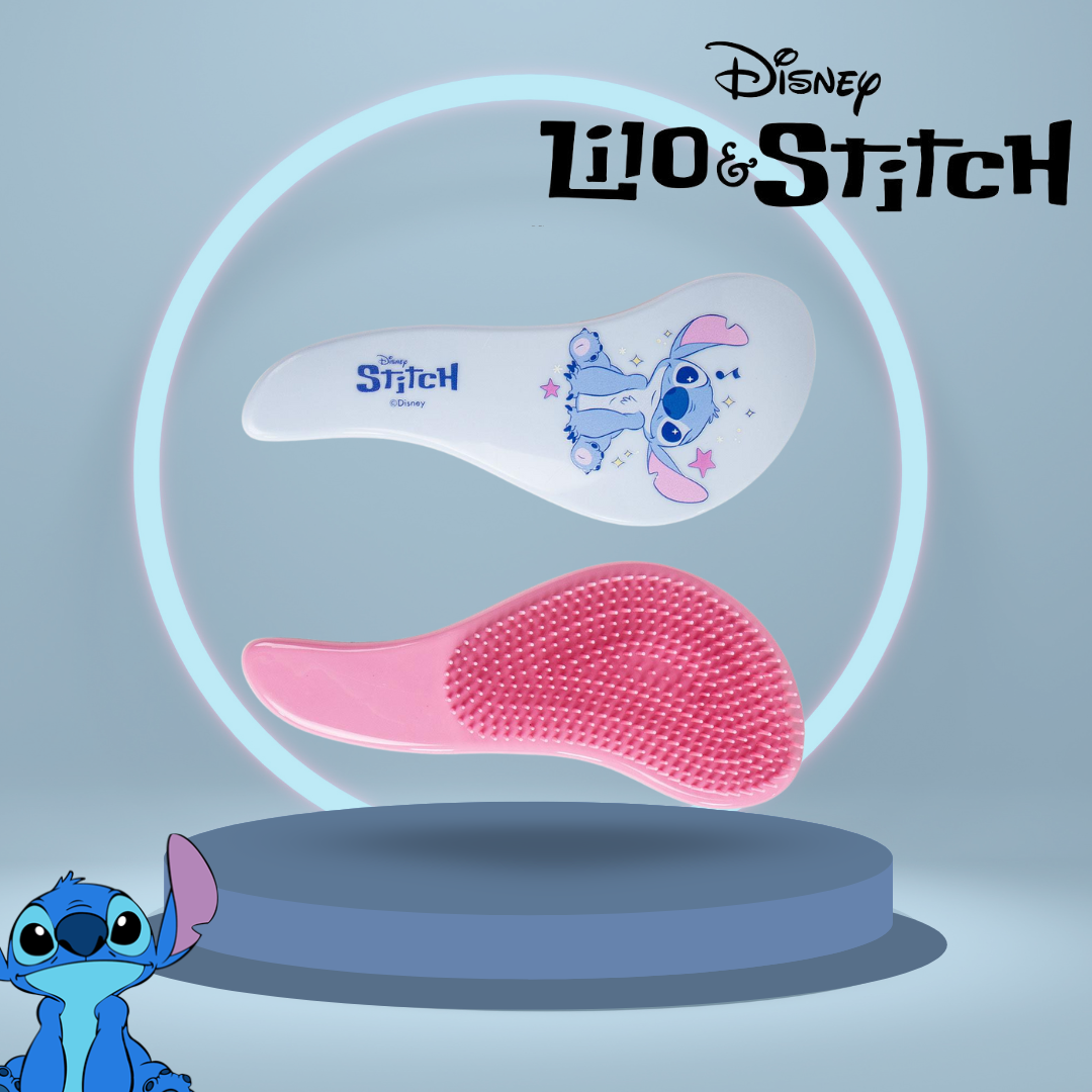 Stitch Coloured Hairbrush