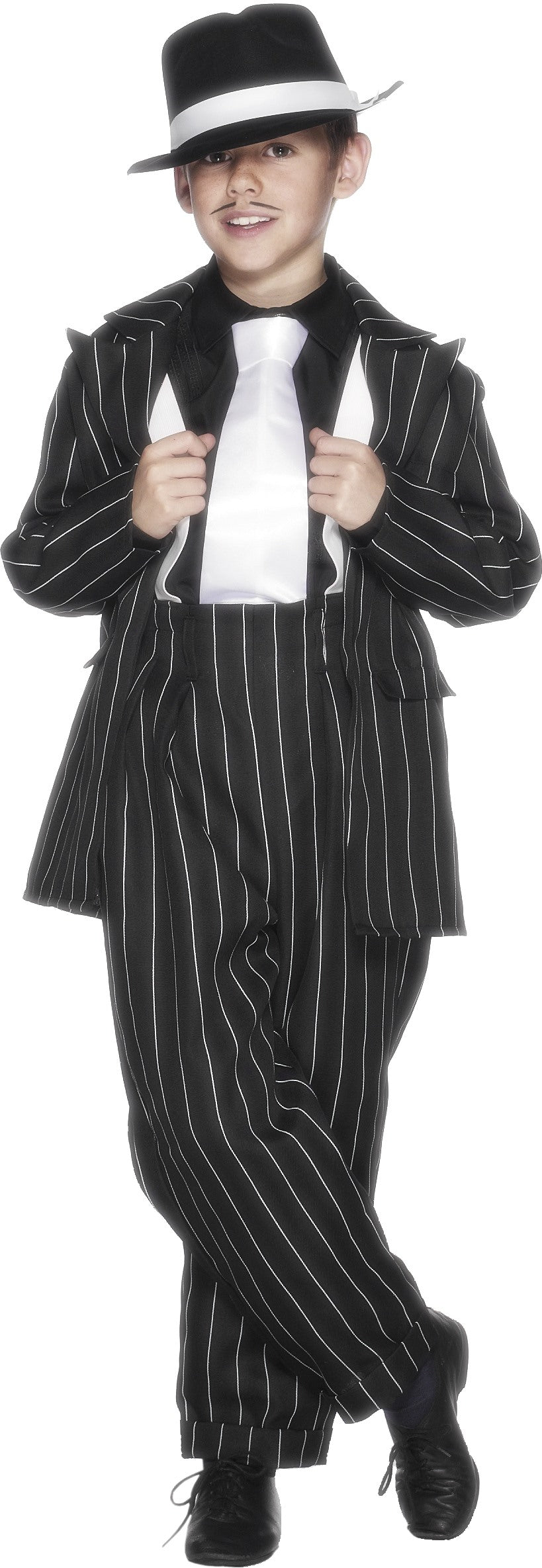 Boys Zoot Gangster 1920s Mafia Suit Costume