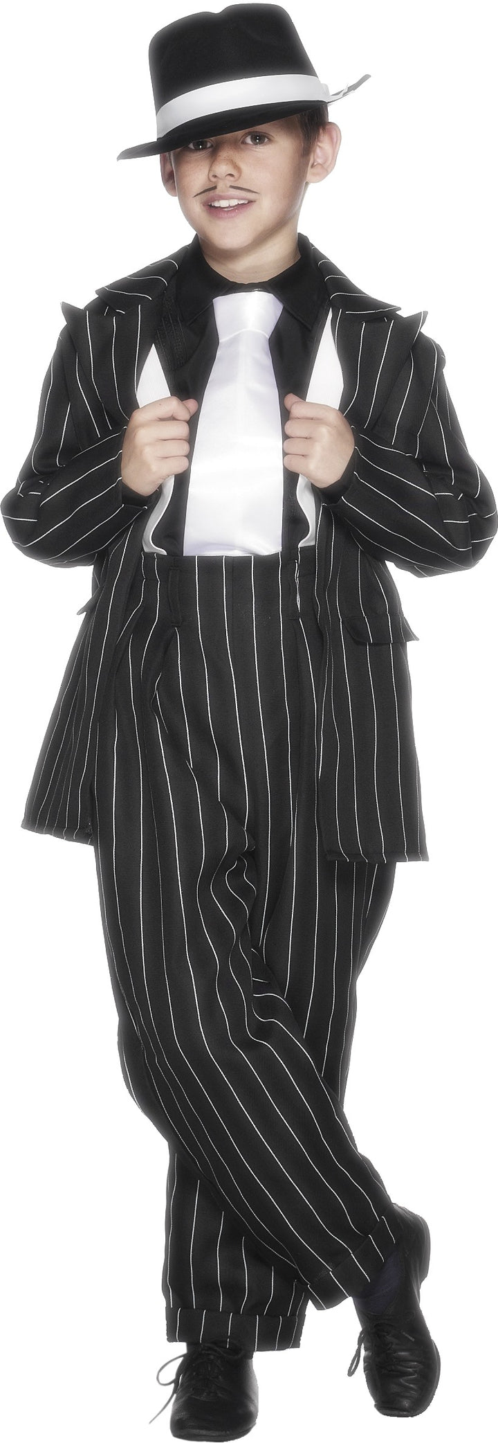 Boys Zoot Gangster 1920s Mafia Suit Costume