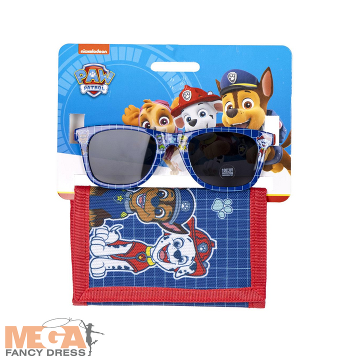 Licensed Paw Patrol Sunglasses + Wallet Set