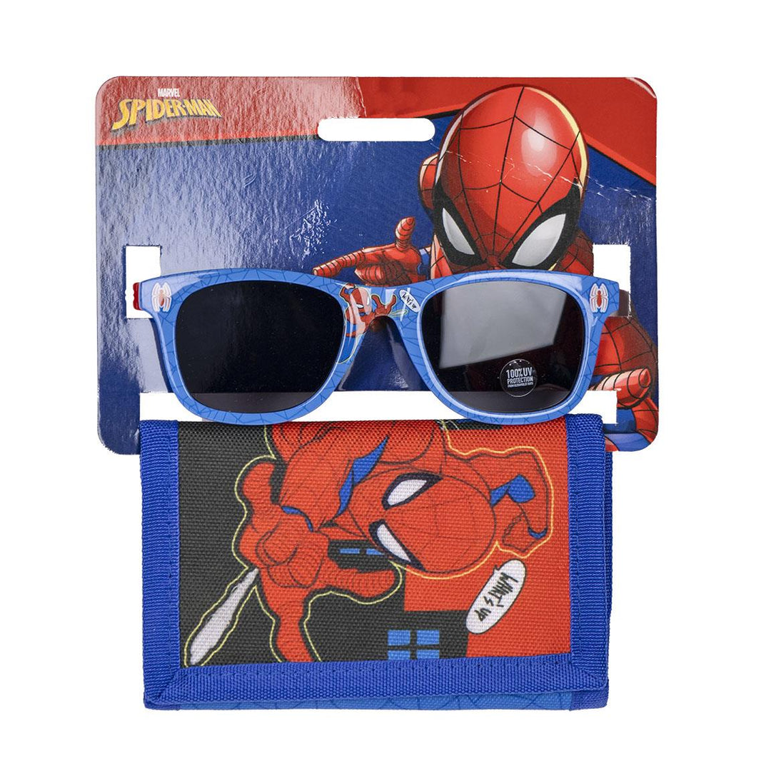 Licensed Kids Spidemran Sunglasses + Wallet Set