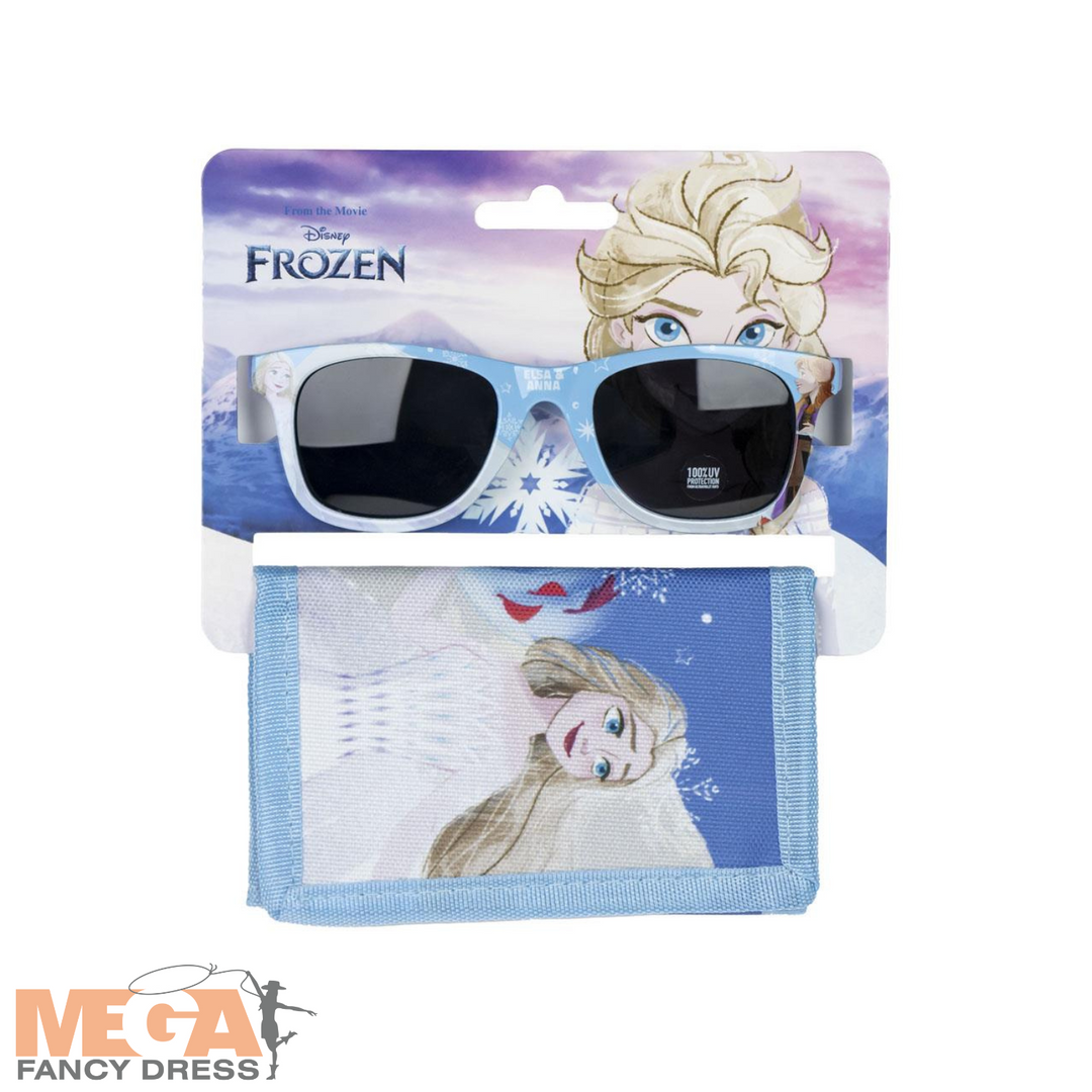 Licensed Disney Frozen Kids Sunglasses Wallet Set – Mega Fancy
