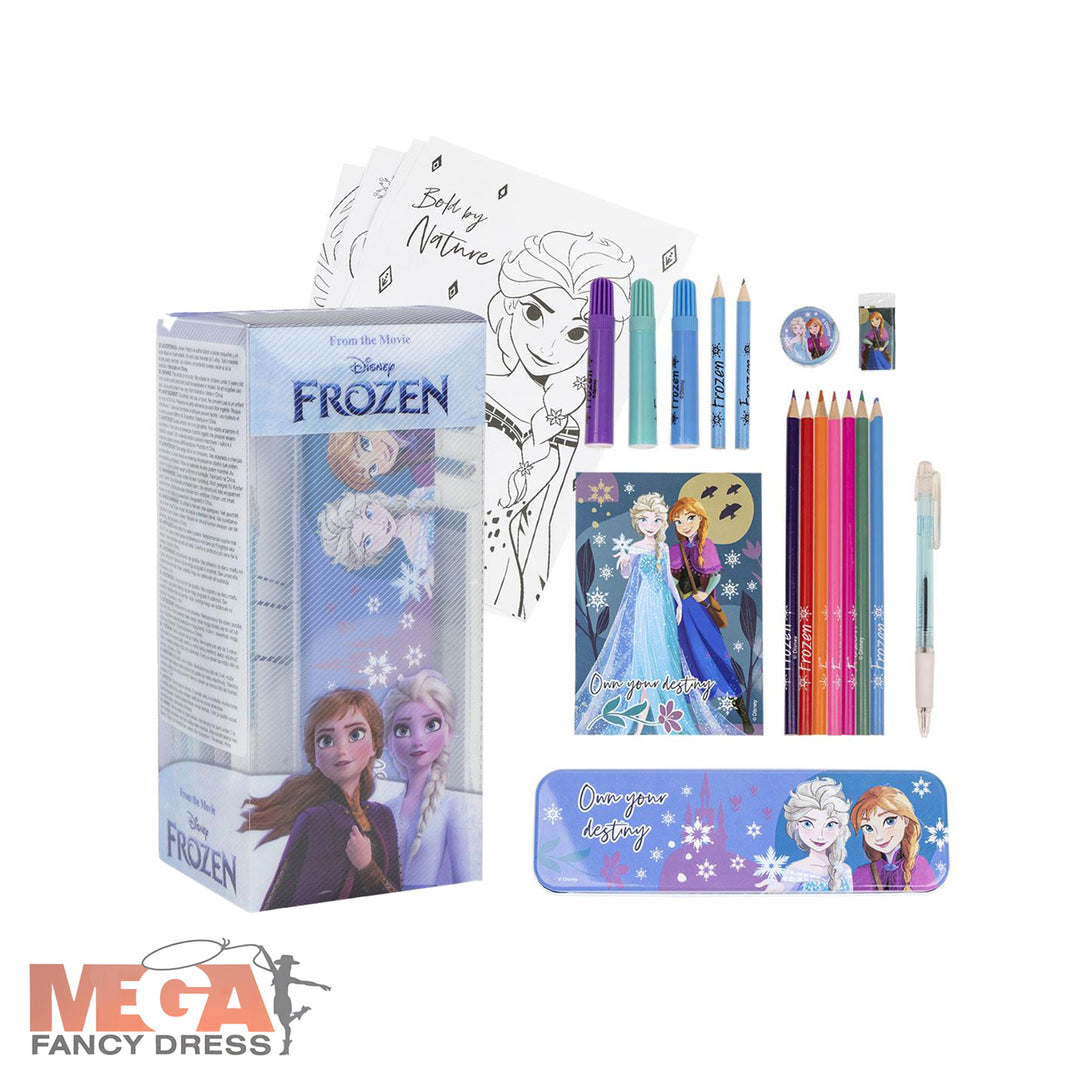 Disney Frozen  School Colouring Stationery Set