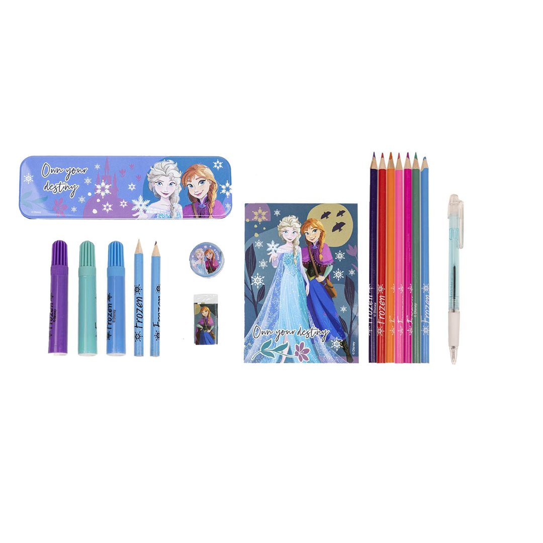 Disney Frozen  School Colouring Stationery Set