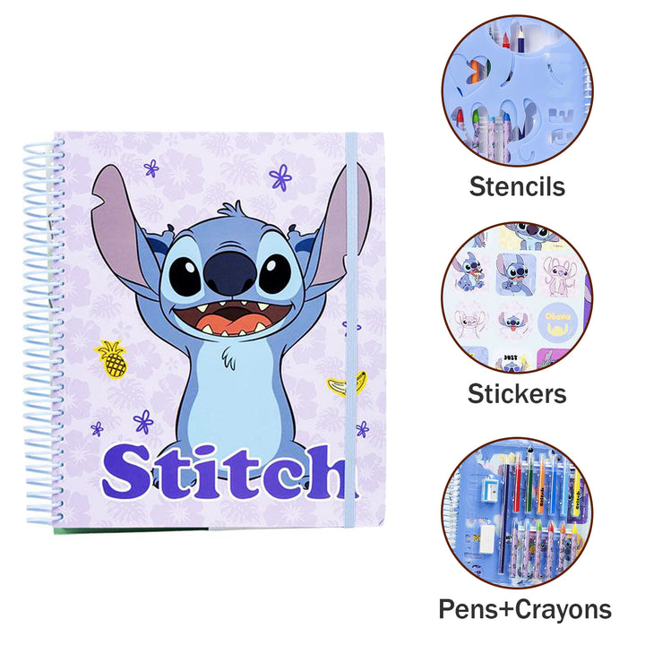 Disney Stitch Activity Notebook