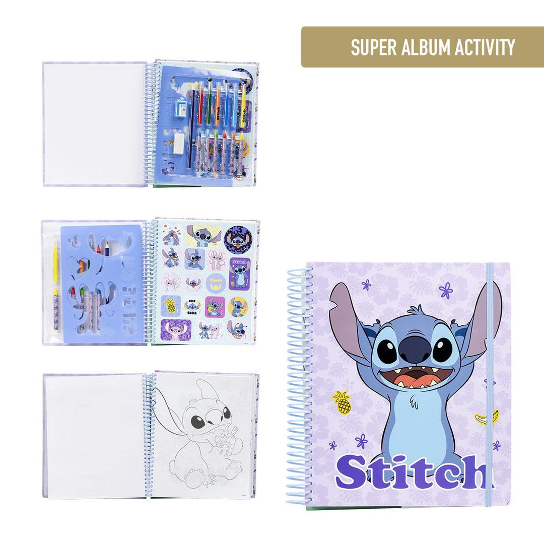 Disney Stitch Activity Notebook