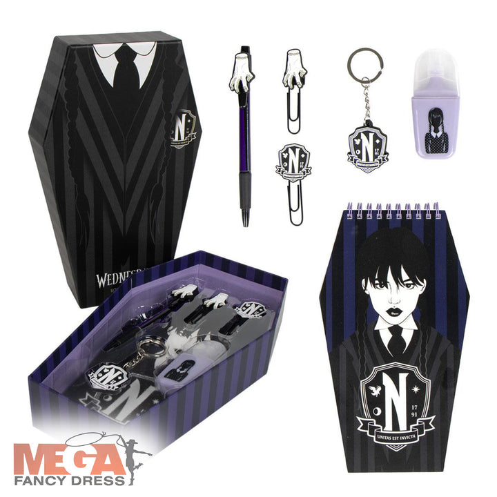 Licensed Wednesday Addams Stationery Set