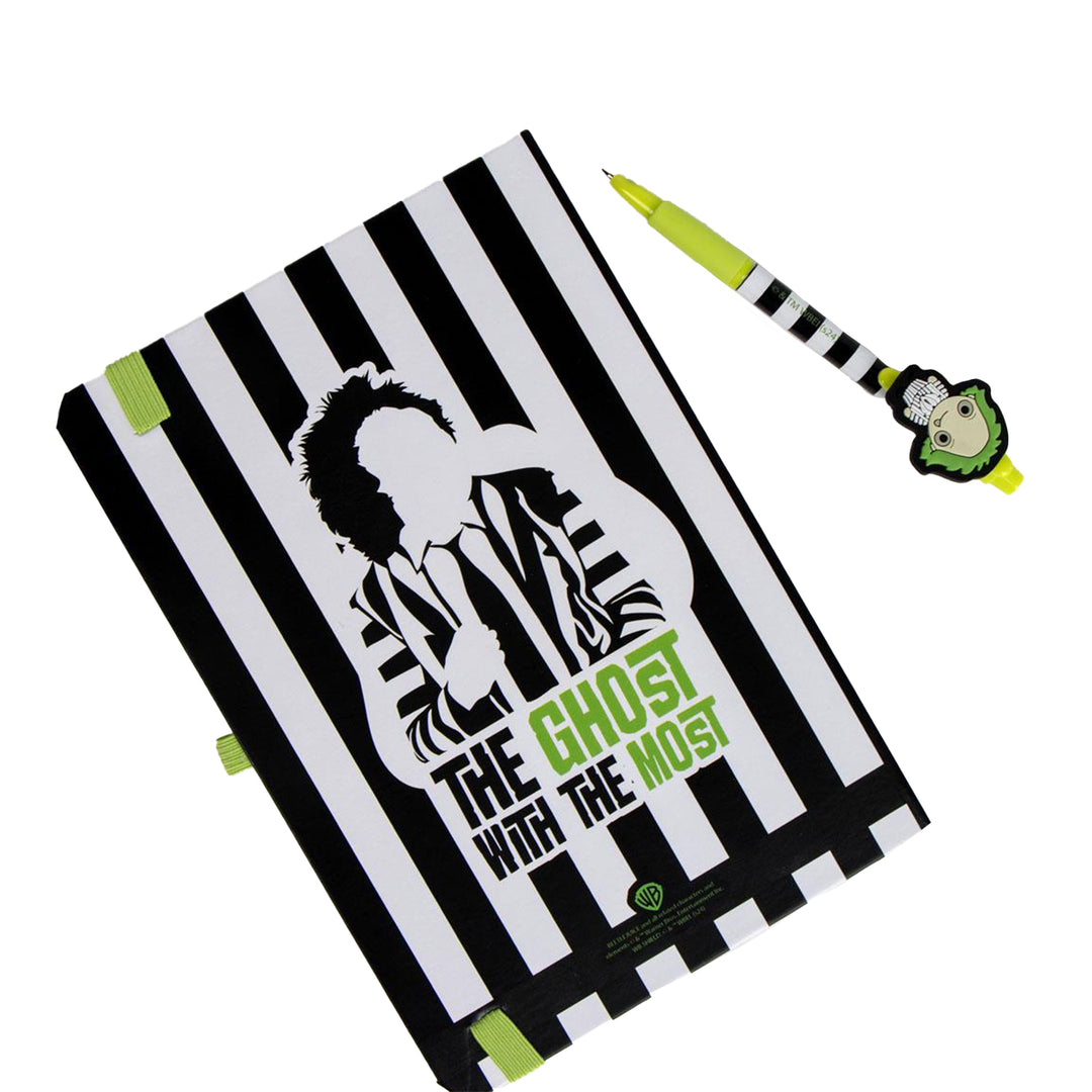 Beetlejuice School Note Pad + Pen Set