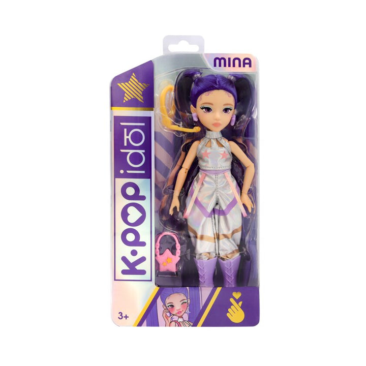Mina K-Pop Idol Fashion Doll for Kids Collectible Toy Gift for Girls