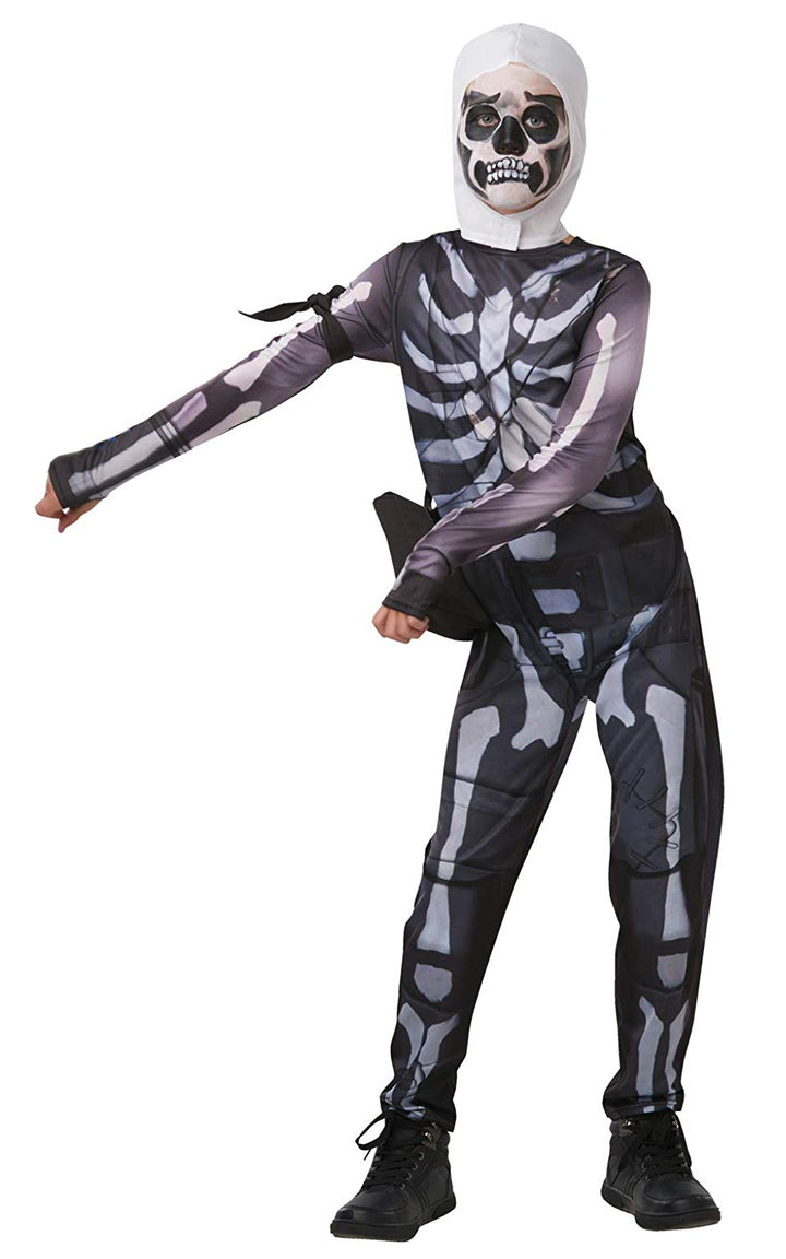 Fortnite Skull Trooper Kids Costume