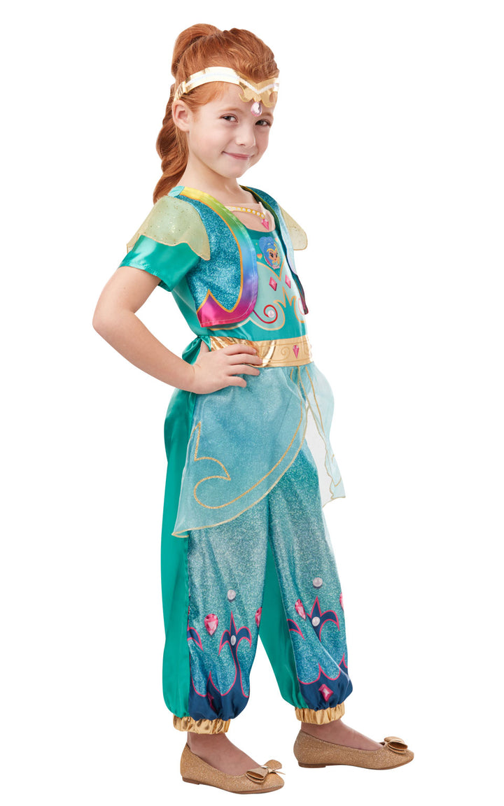 Girls Deluxe Shine Costume