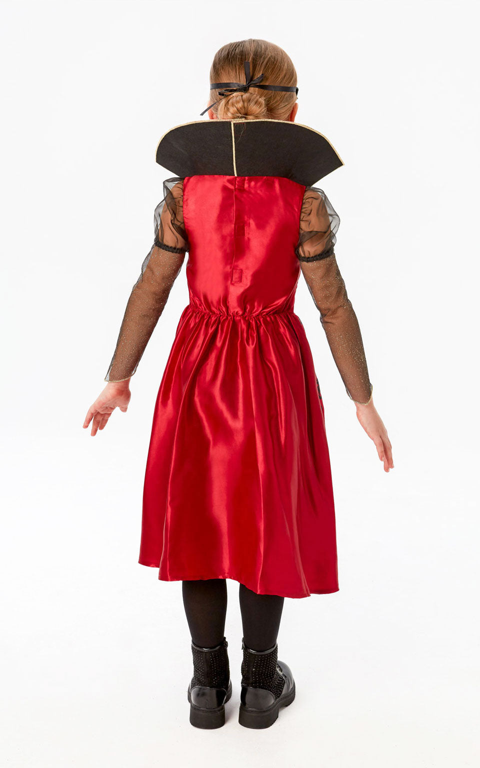 Girls Deluxe Vampiress Halloween Vampire Costume