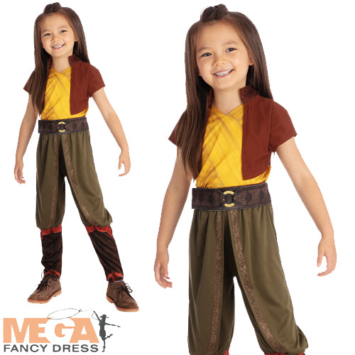 Girls Deluxe Raya Costume